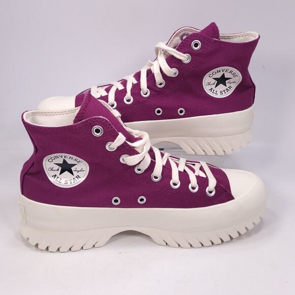Converse All Star Athletic Sneaker Shoe Womens Size 9 Mens Size 7 A03701C Purple - Picture 5 of 10